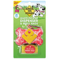 Load image into Gallery viewer, Bags on Board Bob Bone Pink Waste Pickup Dispenser (30bags)