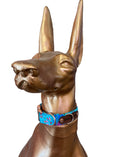 Load image into Gallery viewer, Good Boi Club Teal Lux Life Collar