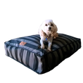 Load image into Gallery viewer, Everlasting Dog Slumber Bed (Black with White Stripes)