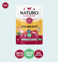 Load image into Gallery viewer, Naturo Adult Cat Chicken Paté Pouch 85g