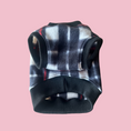 Load image into Gallery viewer, Plaid Pooch Sleeveless Jumper (Black & White)