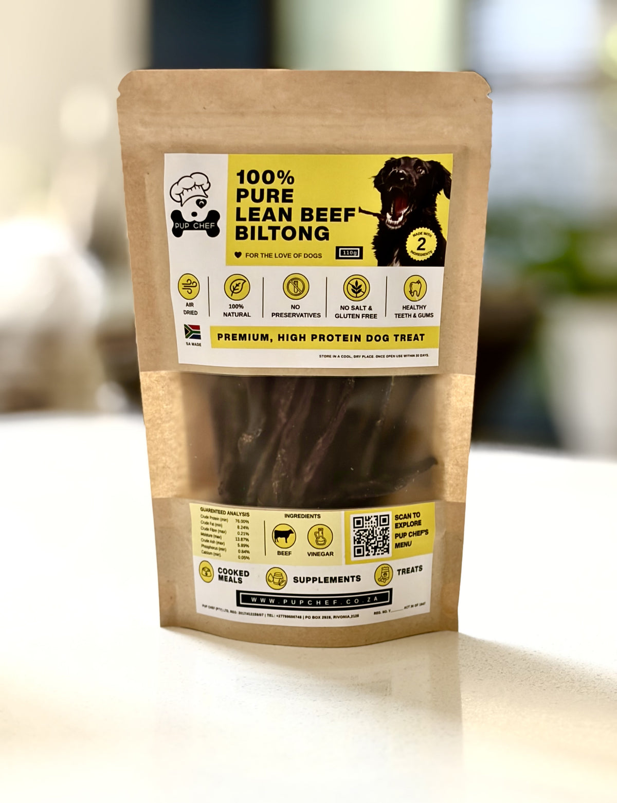 100% pure lean biltong 110g