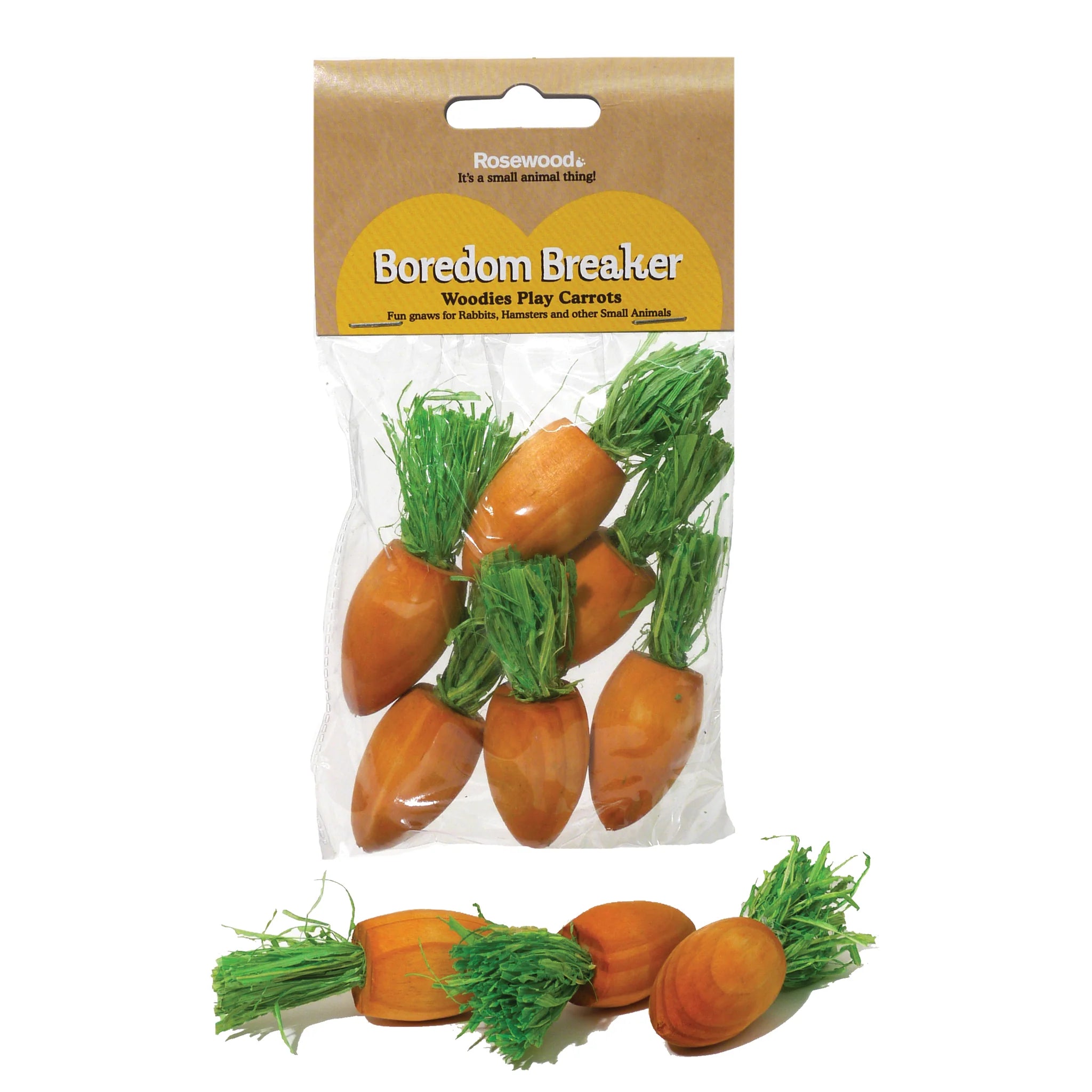 ROSEWOOD CARROT TOYS (6)