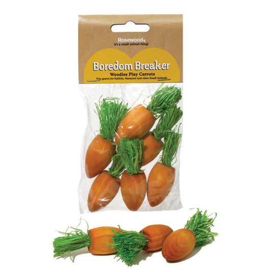 ROSEWOOD CARROT TOYS (6)