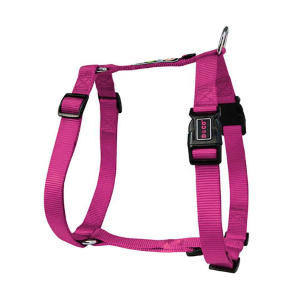 DOCO Signature H Dog Harness Pink