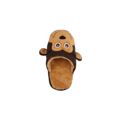Monkey Slipper - With Crinkle & Squeaker Sound