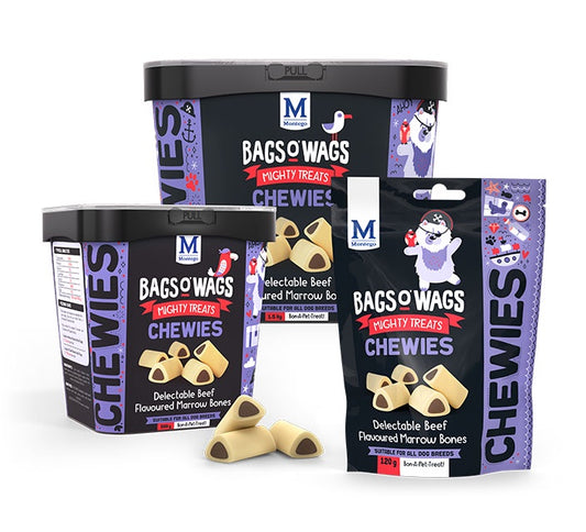Bags O’ Wags Chewies Marrow Bones 120g