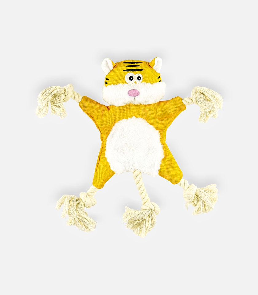 Plush Tiger Dog Toy