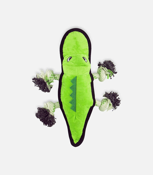 Plush Crocodile Dog Toy