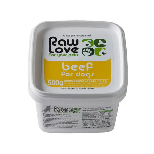 Raw Love Beef Meal for Dogs (Collection Only)