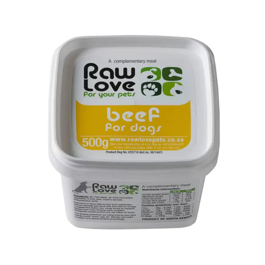 Raw Love Beef Meal for Dogs (Collection Only)