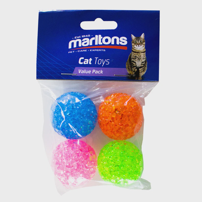 Marltons Glitter Balls 4pack