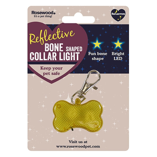 Bone shaped collar light