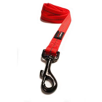 Reflective Supersoft Webbing Leash (Red02) XL