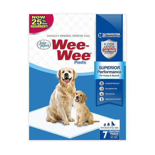 Wee-Wee Superior Performance Dog Training Pads (50 Pack)