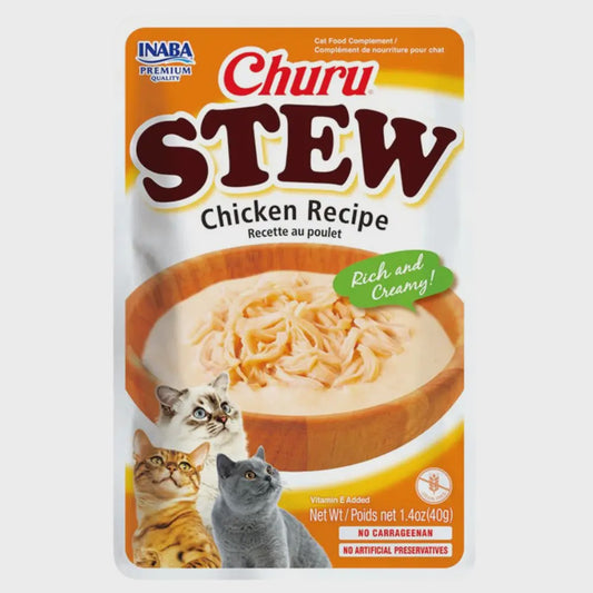 Churu Chicken Stew Pouch for Cats 40G