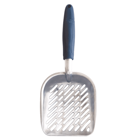 Chrome Cat Litter Scoop