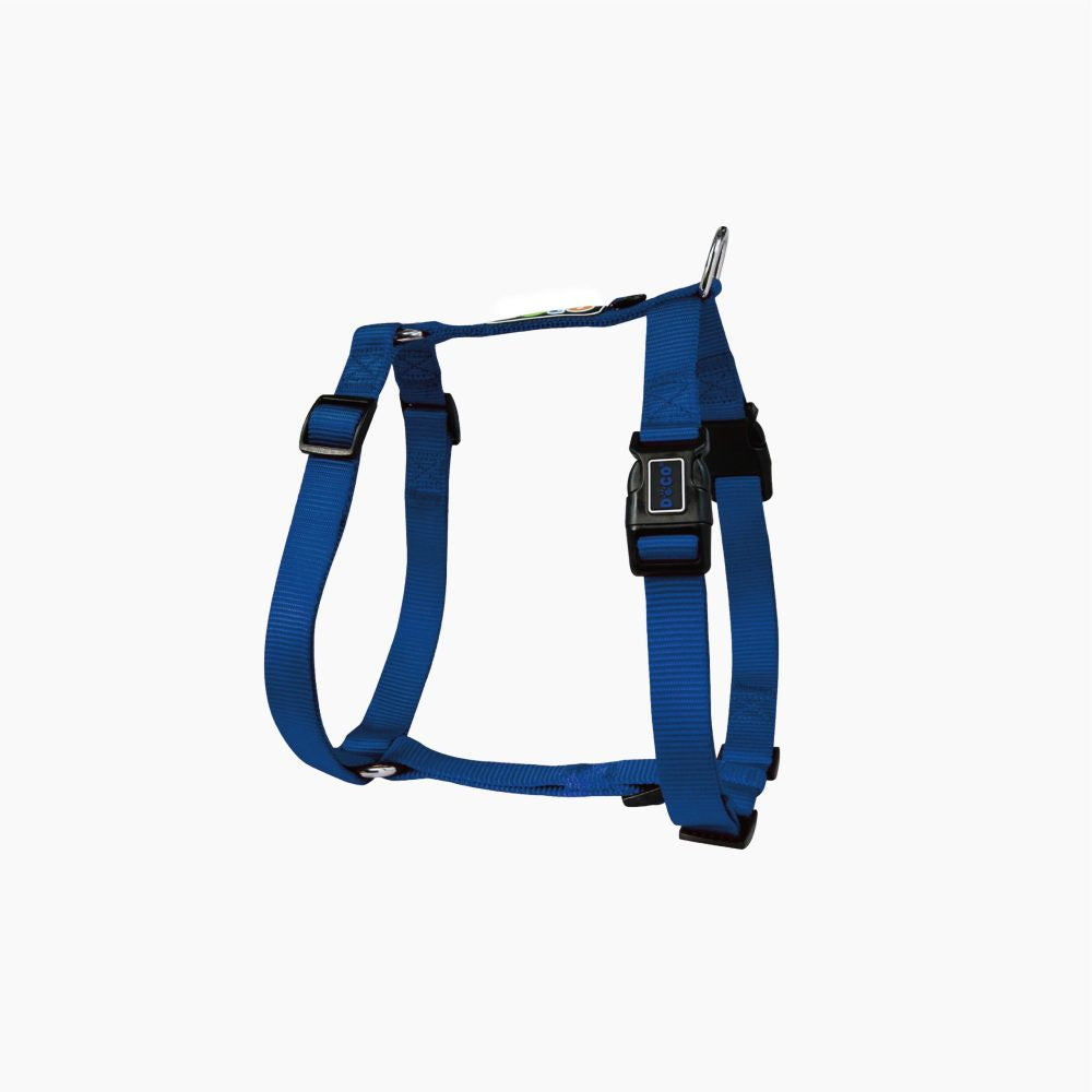 DOCO Signature Nylon H-Harness Navy Blue
