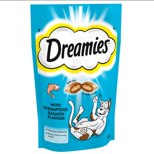 Dreamies Cat Treats Salmon (60g)