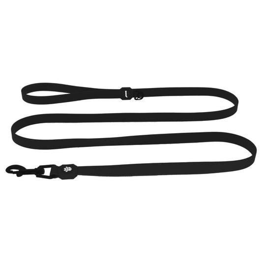 Jelly Bean Nylon Dog Leash Black