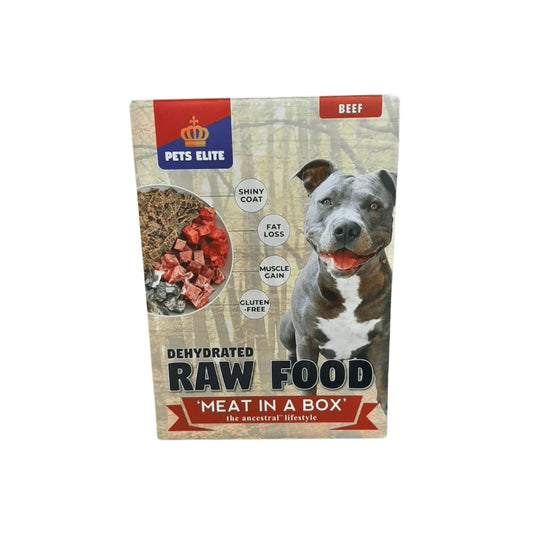 Pets Elite Dehrydated Raw Food (Meat n Box) 2kg 'Beef