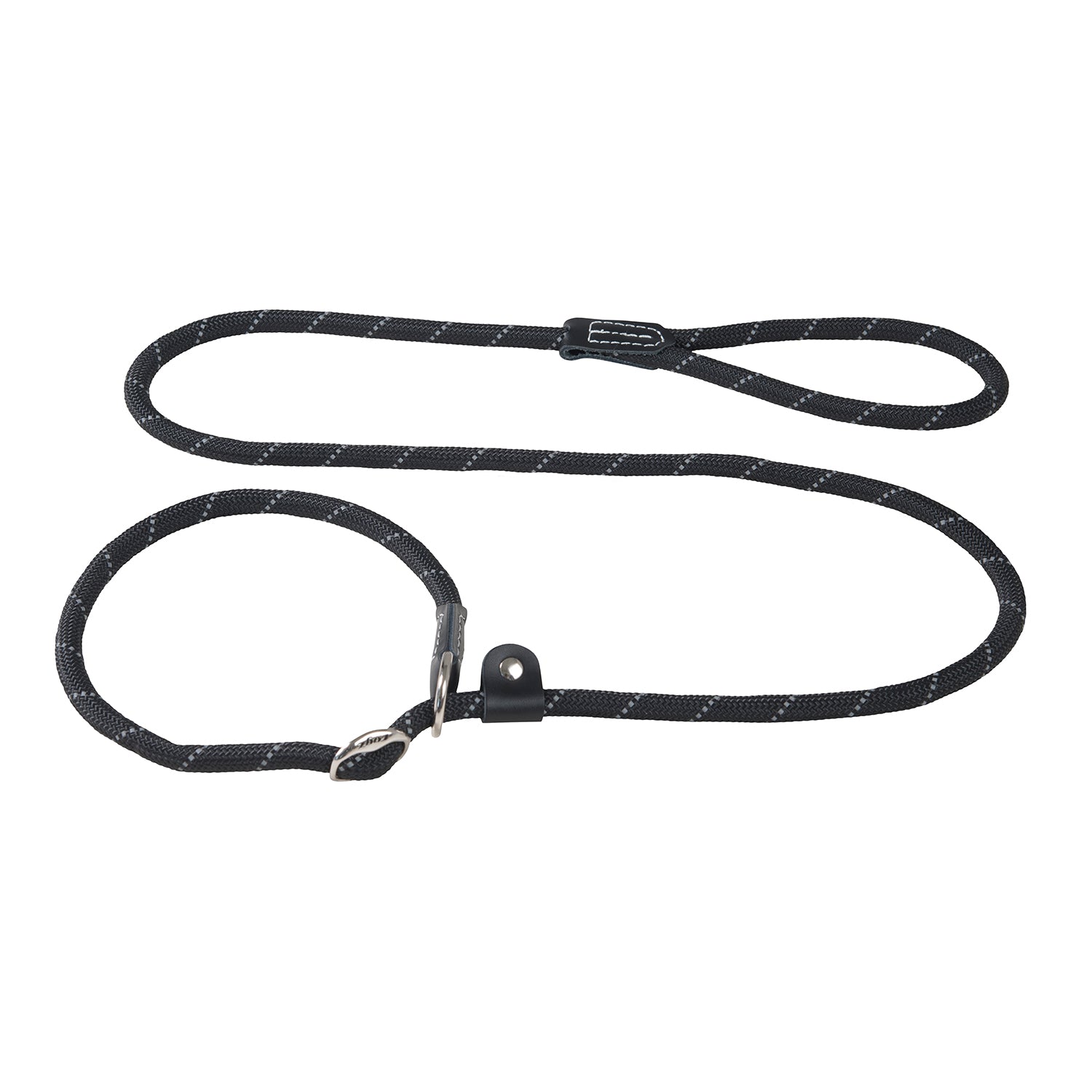 Rogz Rope Quick-Fit Lead/Collar Black