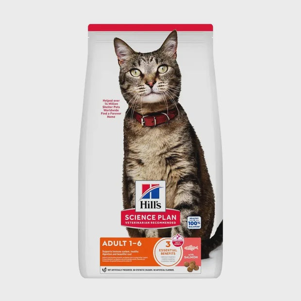 Hill's Science Plan Adult Dry Cat Food with Salmon