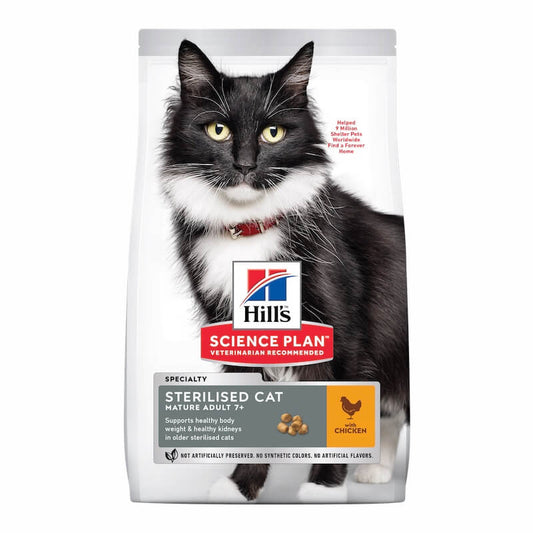 Sterilised cat mature adult 7+