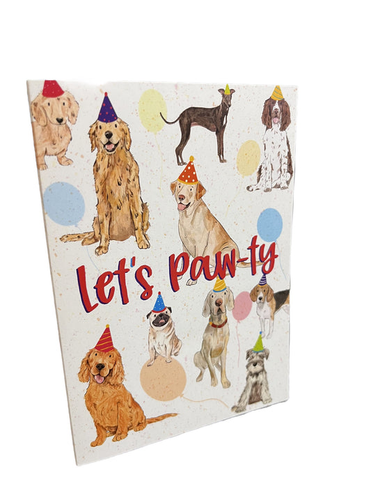 Rebecca Potterton Cards: Let's Pawty