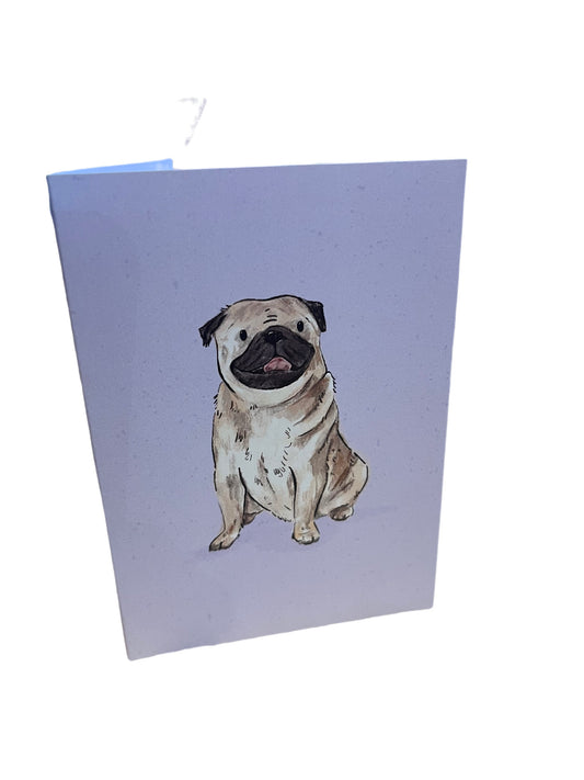 REBECCA POTTERTON CARDS: PUG