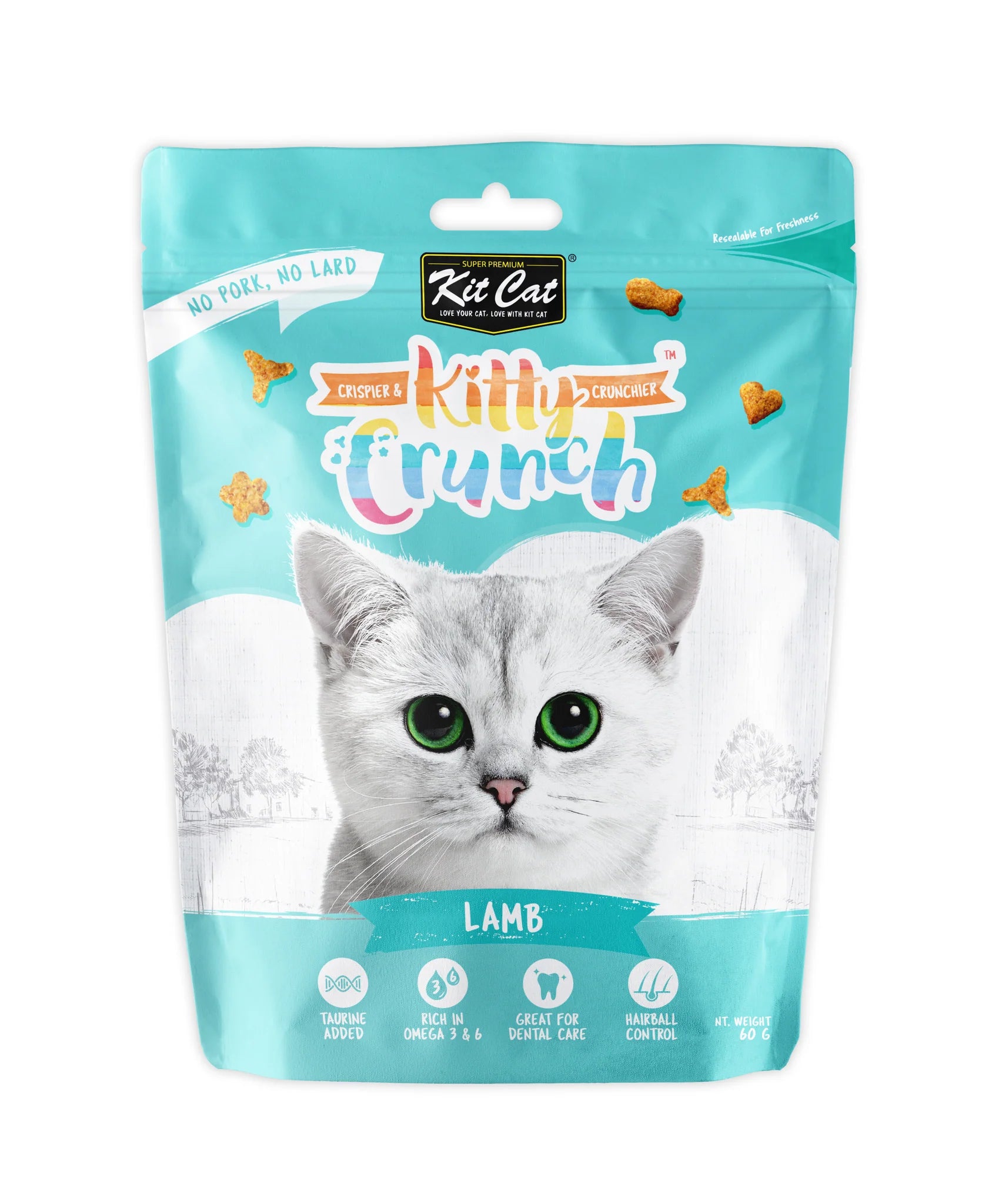 Kit Cat Kitty Crunch Lamb Flavour 60g