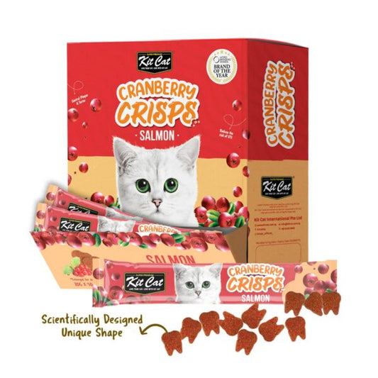 Kit Cat Cranberry Crisps Salmon Box