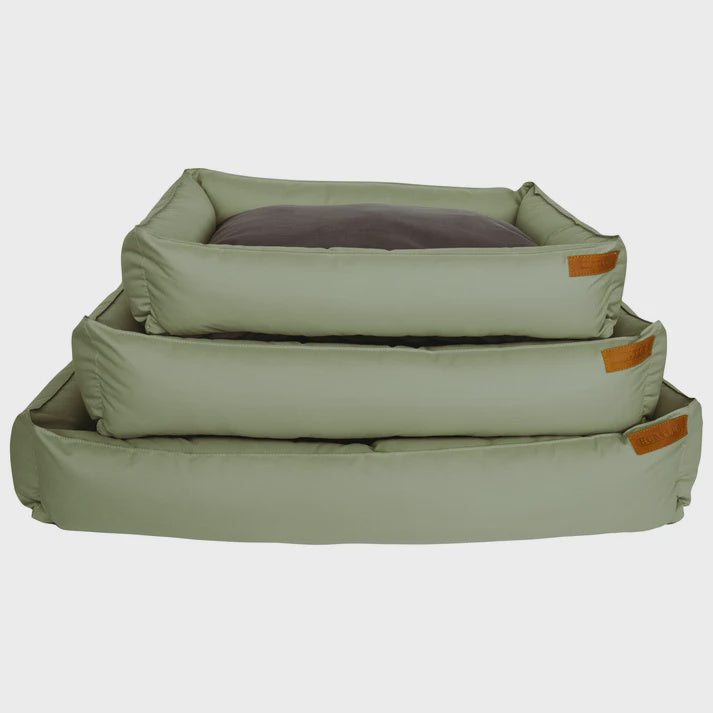 Huntlea Koletto  Winter Bolster Style Dog Bed Kale