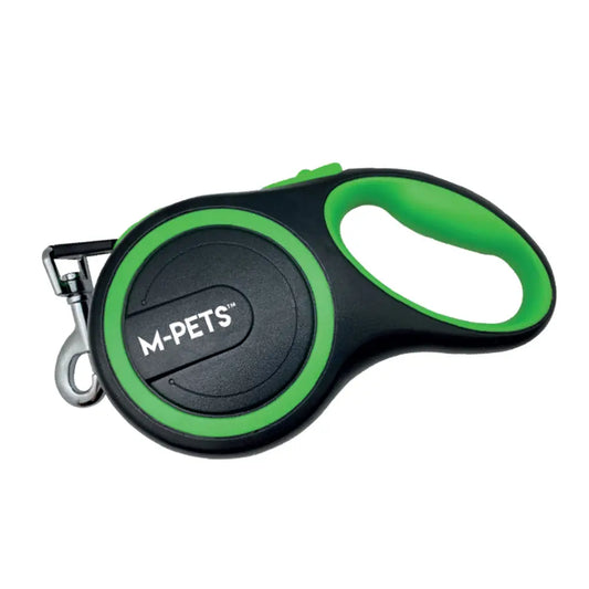 M-Pets Liberty Dog Retractable Leash Green
