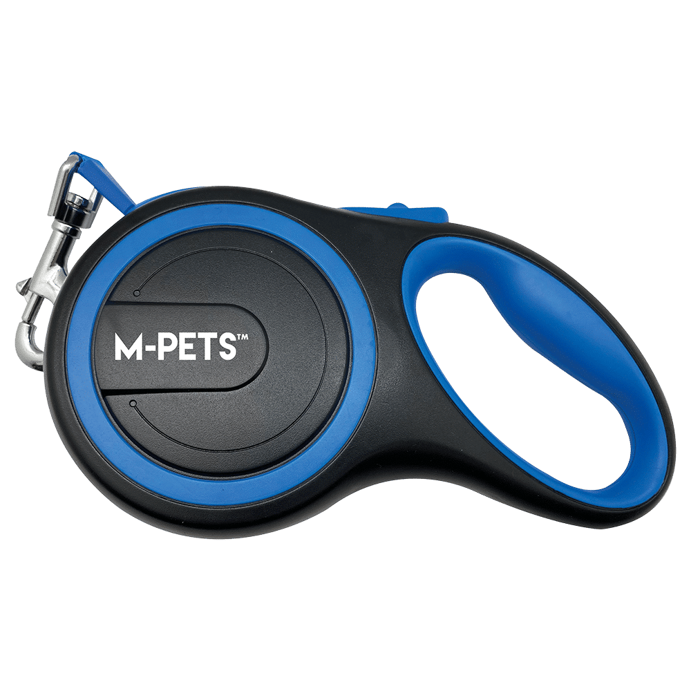 M-Pets Liberty Dog retractable leash  BLUE