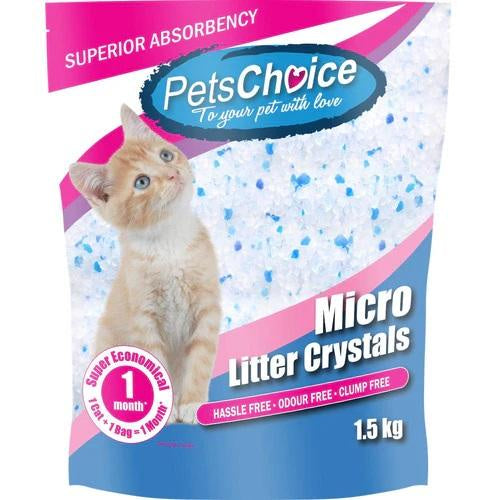 Silica Micro Crystals Cat Litter