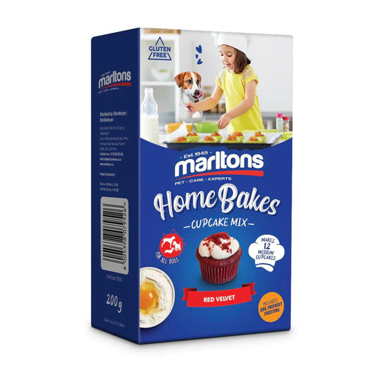 Marltons Home Bakes Pup Cakes Red Velvet 250g