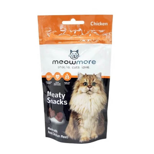 Meow More Meaty Snack Chicken Flavour (35g)