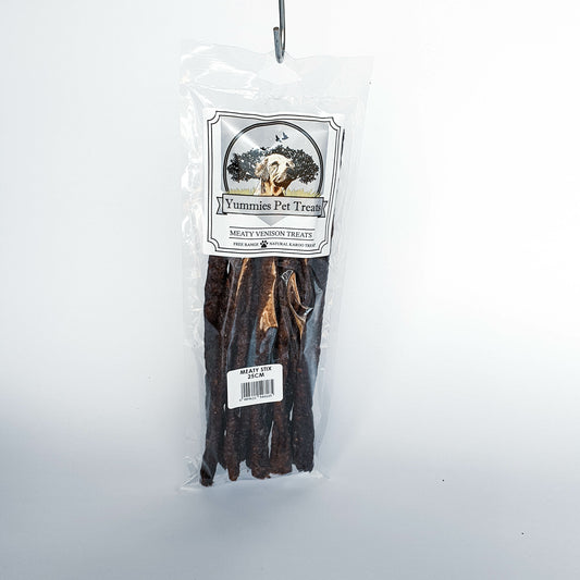 Yummies pet treats Springbok Meaty  Venison Stix 210g