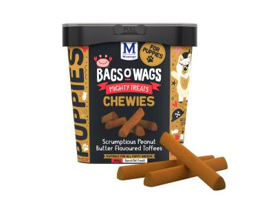 Montego Bags O' Wags Scrumptious Peanut Butter Toffees 350g