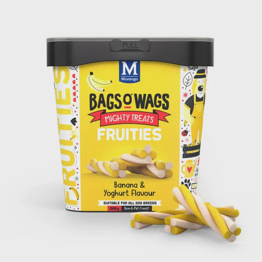Bags O’ Wags Fruities Banana & Yoghurt Dog Treats