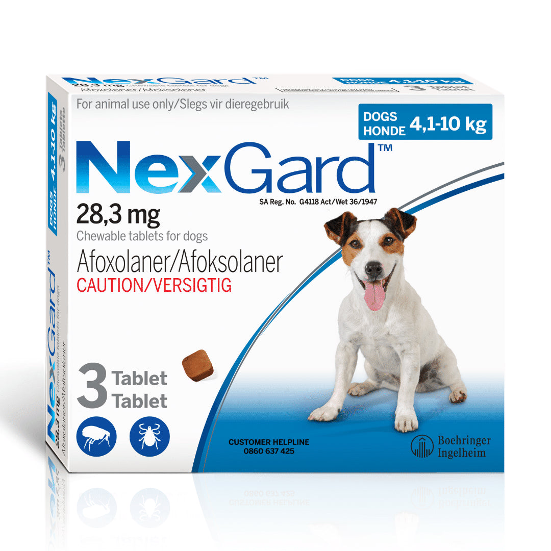 NexGard Chewables Dog (4-10kg)