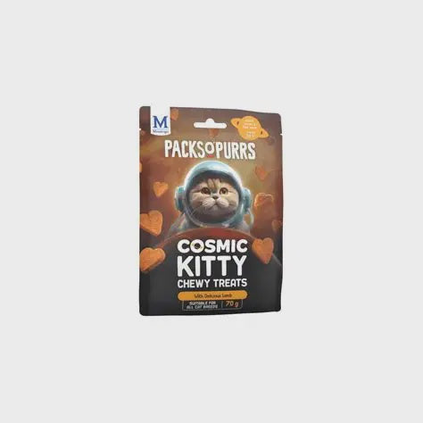 Packs O' Purrs Cosmic with delicious lamb