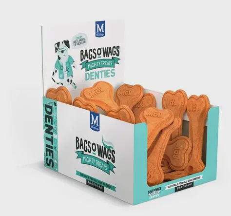 bags o wags mighty treats denties bones xl