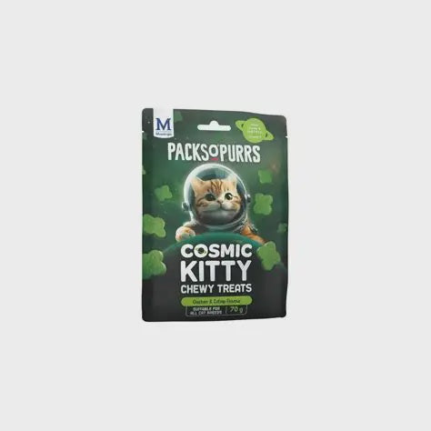 Packs O' Purrs Cosmic kitty chicken and catnip