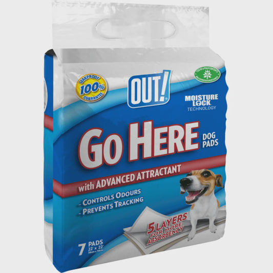 Moisture Locking Training Pads for Dogs (56x56cm) 7pads