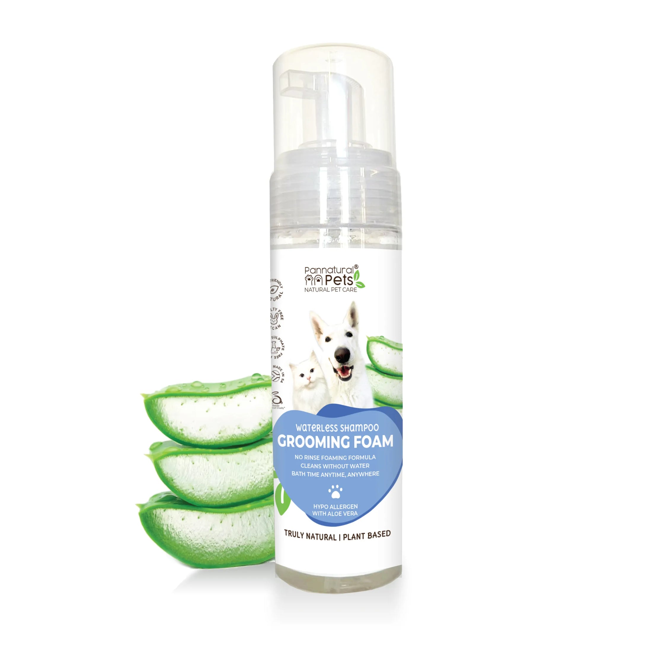 Pannatural Pets Pump It Up Waterless Foam