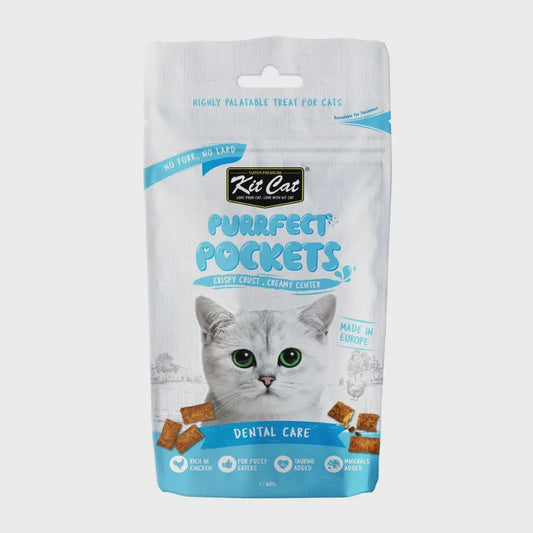 Purrfect Pockets Dental Care Cat Treats 60g