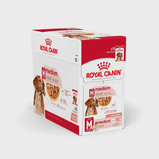 Royal Canin Medium Adult Wet Dog Food Box of 10
