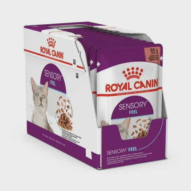Sensory Feel Morsels In Gravy Cat Wet Cat Food Box of 12